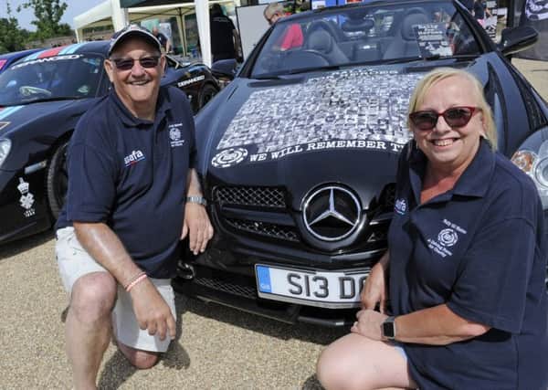 Mike Westaway and Cheryl Spencer. 
Picture: Ian Hargreaves  (180624-1_cars)