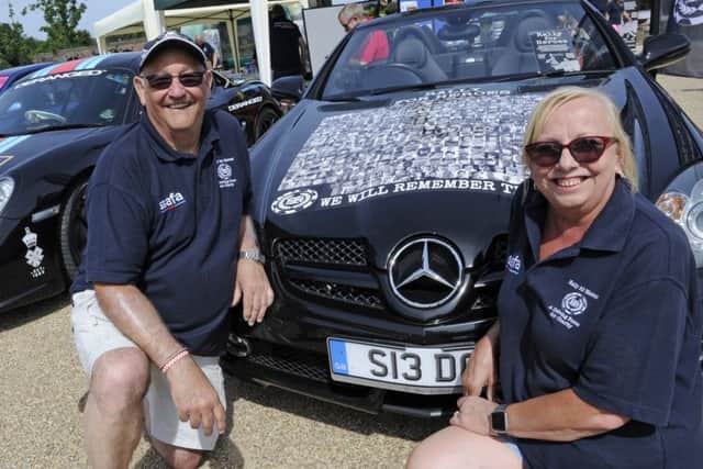 Mike Westaway and Cheryl Spencer. 
Picture: Ian Hargreaves  (180624-1_cars)