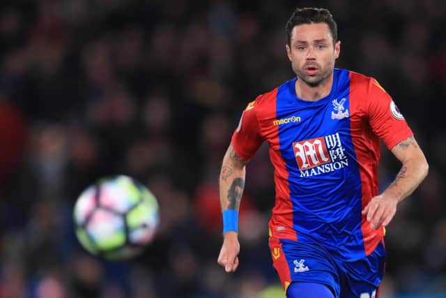 Damien Delaney in action for Crystal Palace