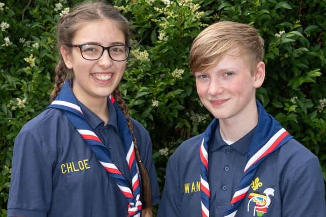Chloe Limerick and Ewan Pilley are off to Uganda next year
Picture: Keith Woodland