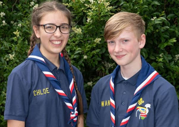 Chloe Limerick and Ewan Pilley are off to Uganda next year
Picture: Keith Woodland