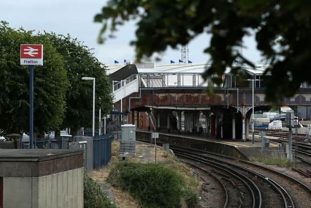 Train lines can buckle during a heatwave. Picture: Chris Moorhouse