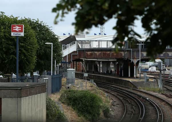 Train lines can buckle during a heatwave. Picture: Chris Moorhouse