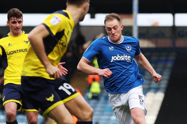 Pompey defender Matt Clarke