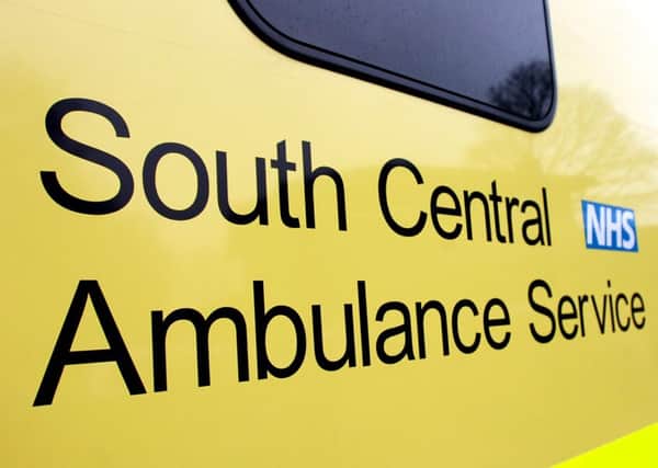 The South Central Ambulance logo. Picture: Johnston Press