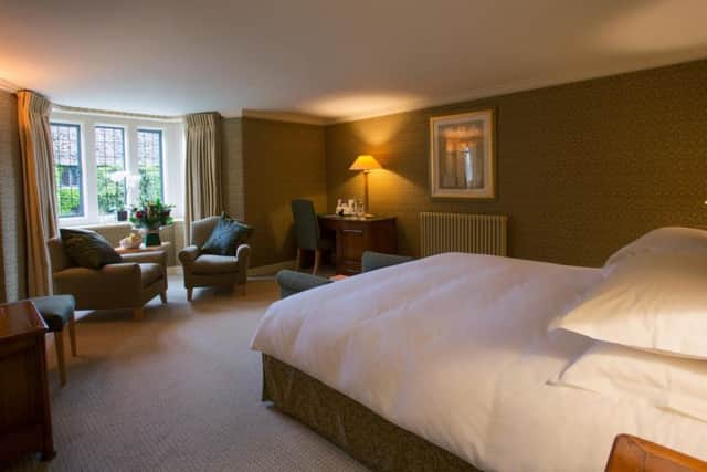 One of the classic bedrooms.