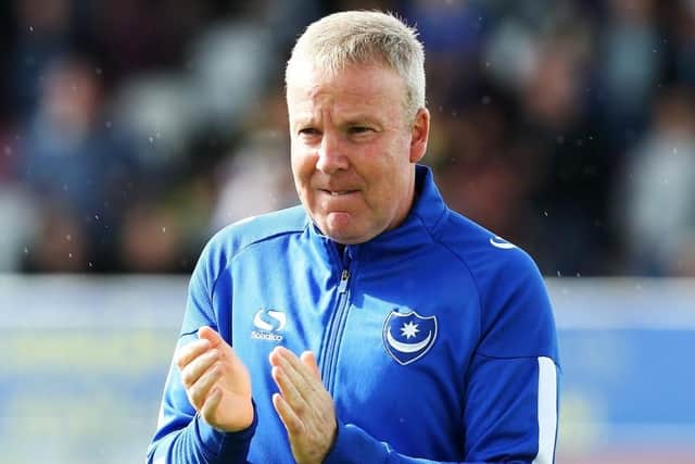 Kenny Jackett has decided upon his Pompey number one