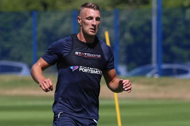 Pompey new-boy Lee Brown