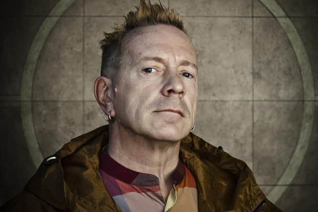 John Lydon, frontman of Public Image Ltd