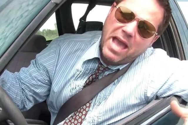 Verity has had some run-ins with angry drivers since the heat was turned up