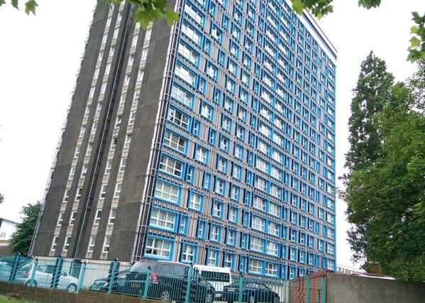 Leamington House in Portsmouth as hundreds of residents are told there is a structural weakness in the concrete 
Picture: Malcolm Wells