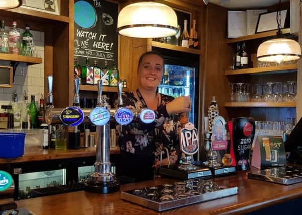 Assistant manager Megan Groves at the Coach and Horses in Hilsea Picture: Kiele-Ann Dunne