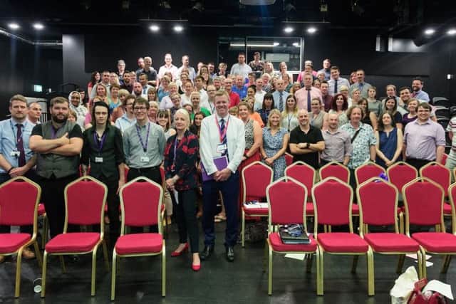 More than 200 teachers from schools across the south gathered for a professional development event called Teachmeet at Fareham College
