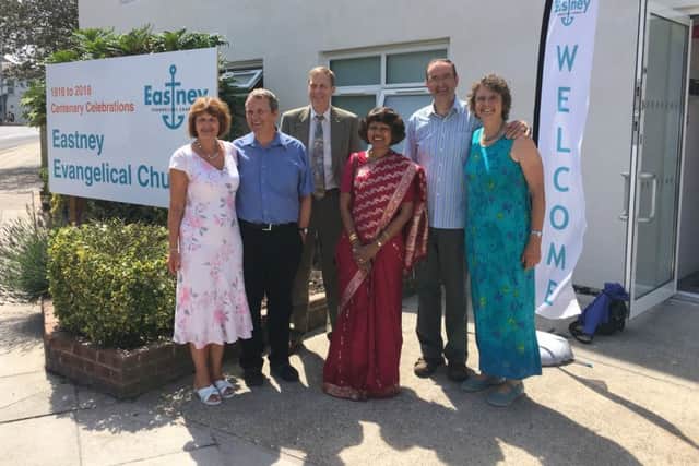 Past and present pastors at Eastney Evangelical Church