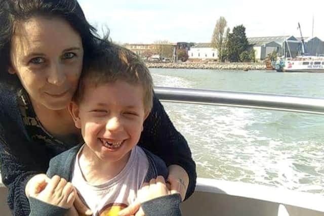 Leo Burton from Gosport who died aged eight after hitting his head at the weekend