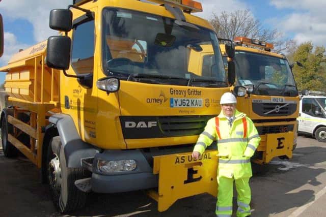 Gritters are hitting the roads in Hampshire to protect them from the heat wave