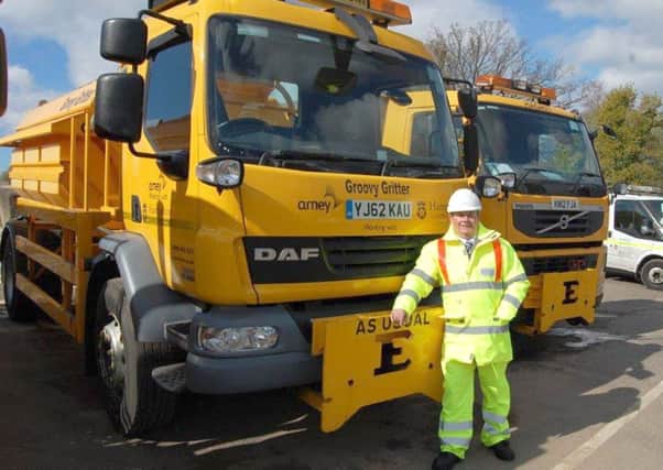Gritters are hitting the roads in Hampshire to protect them from the heat wave