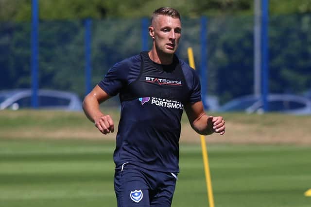 Pompey new boy Lee Brown