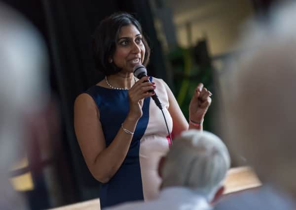 Brexit question time with Suella Braverman at Portchester Community School Hall

Picture: Duncan Shepherd (180107-032448006)