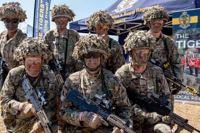 Armed Forces Day Portsmouth - The PWRR Reserve
Picture: Vernon Nash (180399-019) PPP-180630-212913006