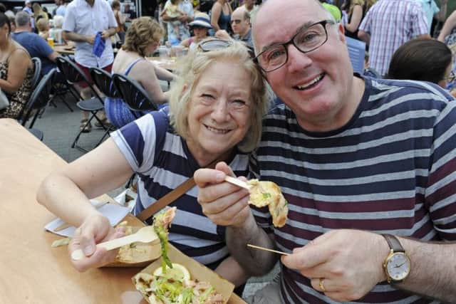 Heather and Chris Parr from Northampton
Picture Ian Hargreaves