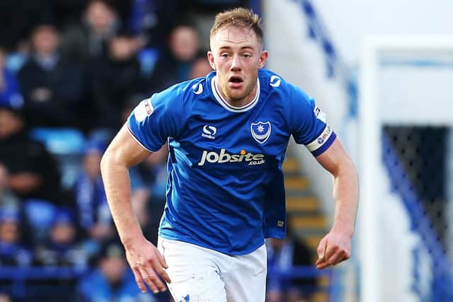 Pompey defender Matt Clarke