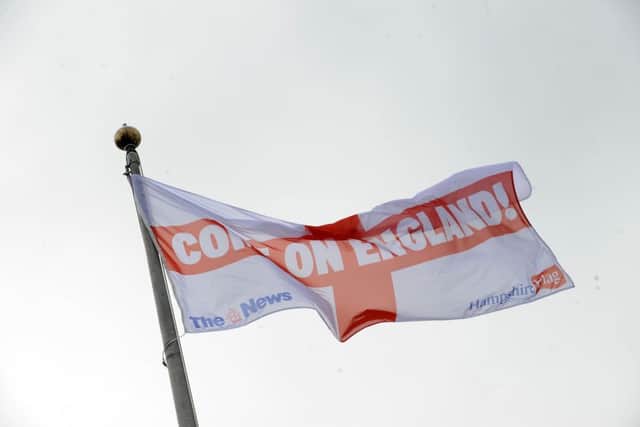 England play first knockout game against Colombia. Picture: Allan Hutchings