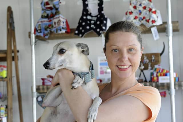 Briony and Spaghetti. Picture Ian Hargreaves (180629-1)