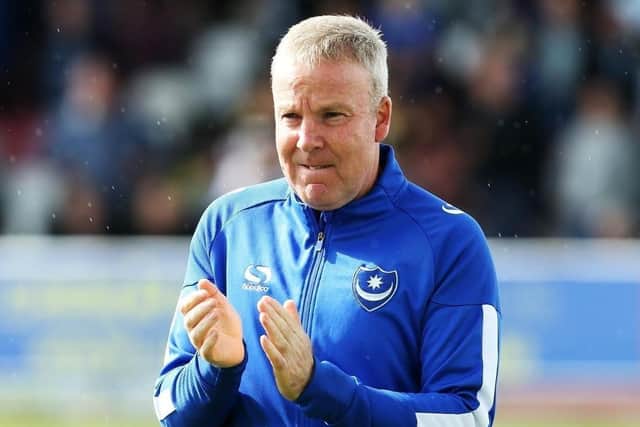 Pompey boss Kenny Jackett