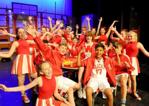 Pupils from Mayville High School in Portsmouth, took to the stage at the Kings Theatre in Southsea, to perform High School Musical     Picture: Sarah Standing (180545-8650)
