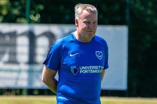 Pompey boss Kenny Jackett Picture: Colin Farmery