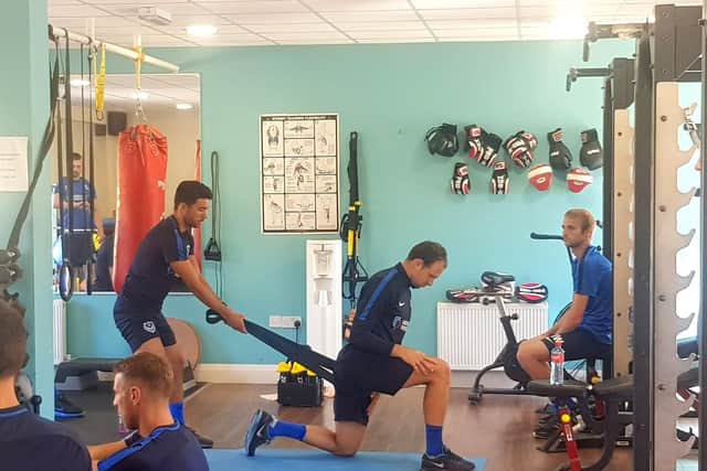 Danny Rose, left, and Brett Pitman.