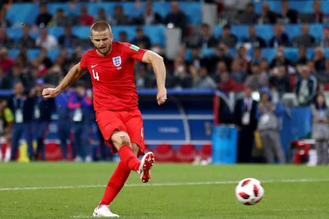 Eric Dier sends England through to the World Cup quarter finals by converting a penalty against Colombia
