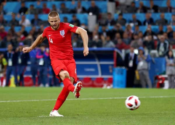 Eric Dier sends England through to the World Cup quarter finals by converting a penalty against Colombia