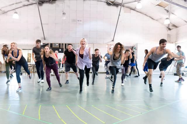 Rehearsal pictures for Me and My Girl from Three Mills Studios, London, 2018. Picture by Johan Persson