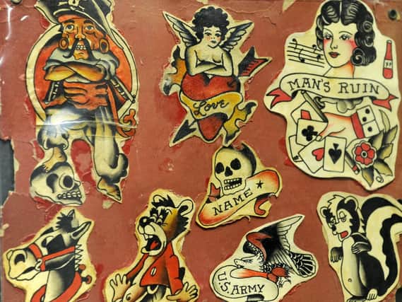 A new exhibition showing the history of tattooing has been opened at The Royal Navy Museum in Portsmouth. Picture Ian Hargreaves