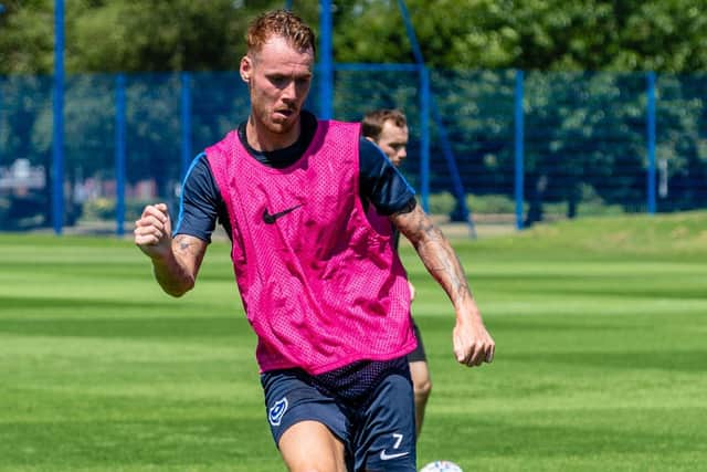 Pompey midfielder Tom Naylor