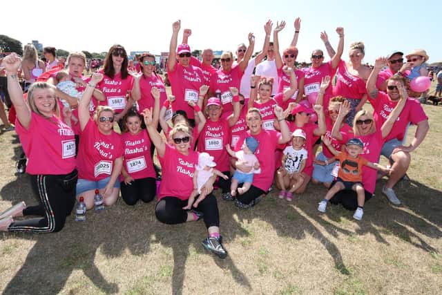 Tasha's Flashas at last year's Race for Life in Southsea Picture: Habibur Rahman