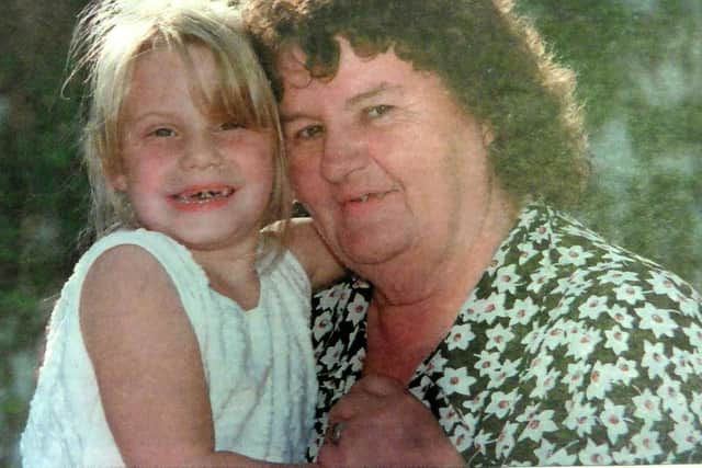 Jean Fletcher from Cosham, with her grand-daughter, Kirstie Fletcher who were awarded 40 000