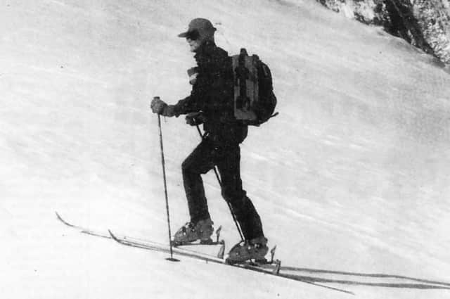 Leukaemia survivor, Chris Dobbs on his expedition through the French Alps.