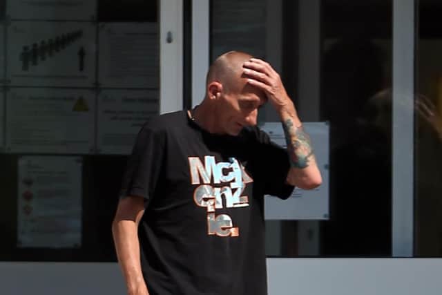 Roy Payne outside Portsmouth Magistrates' Court.
