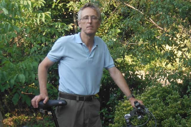 Henry Robinson, who  was shot on the back by the so-called 'cycle sniper' while out riding his bike