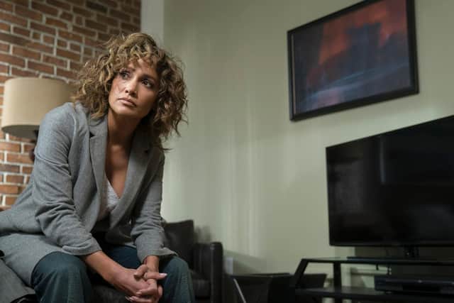 Jennifer Lopez in Shades of Blue.