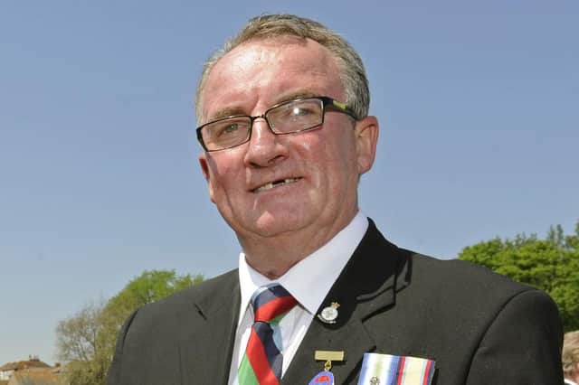 Chris Purcell, of Fratton, who is one of those that has been supported by Veterans' Gateway