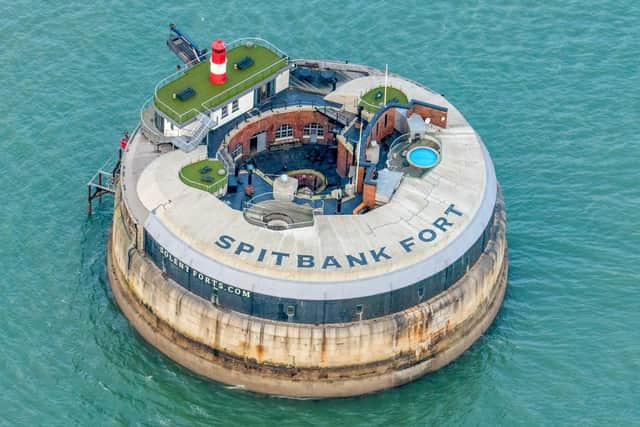 Spitbank Fort. Picture: Shaun Roster