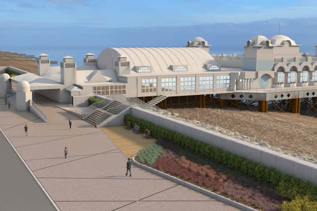 New pictures of what Southsea Coastal Defence scheme could look like have been released this week. Picture: Portsmouth City Council