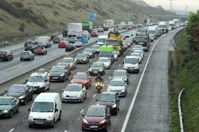 Drivers should be expecting delays on the M27