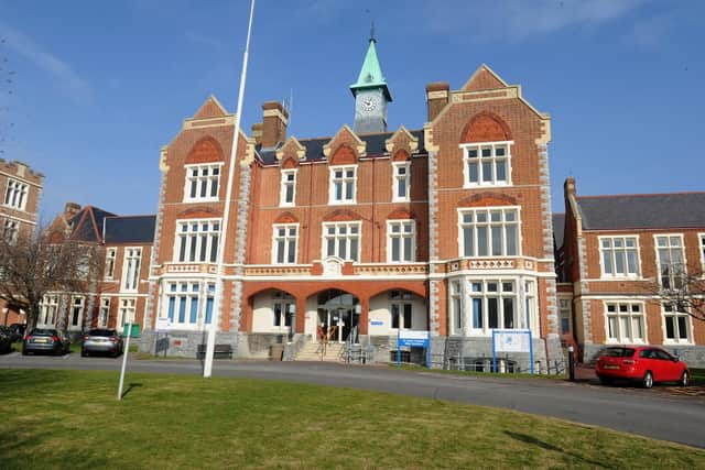 The foreboding facade site of St James's Hospital, Milton, would make an ideal home for a Sherlock Holmes museum. Picture: Sarah Standing (150538-1024)