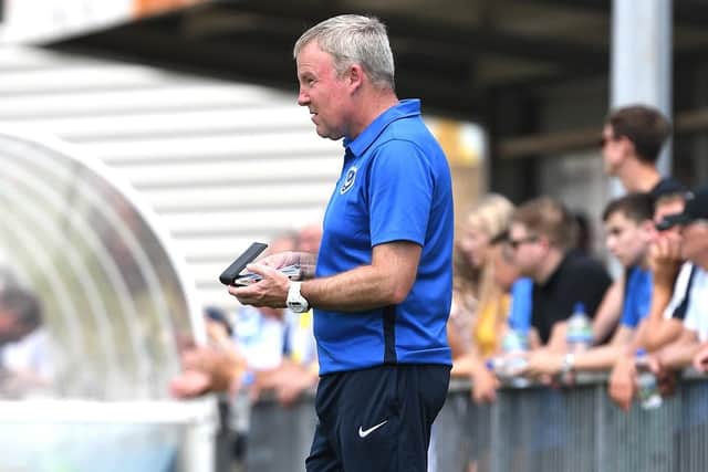 Pompey boss Kenny Jackett. Picture: Neil Marshall
