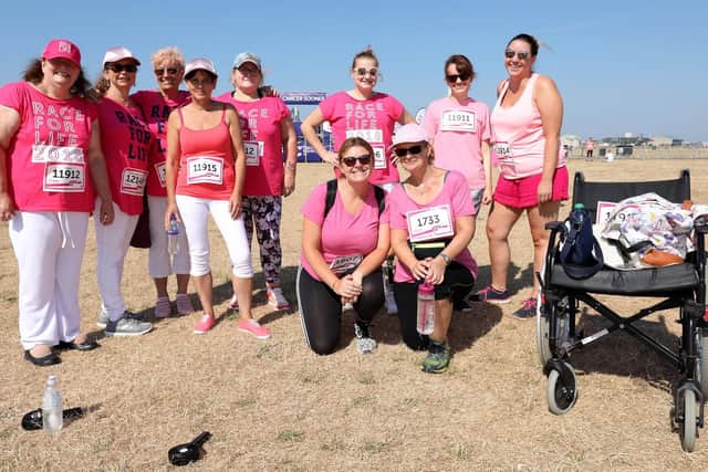 Danielle Davis and the team from the Jolly Taxpayer in Baffins Picture: Chris Moorhouse